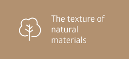 The texture of natural materials
